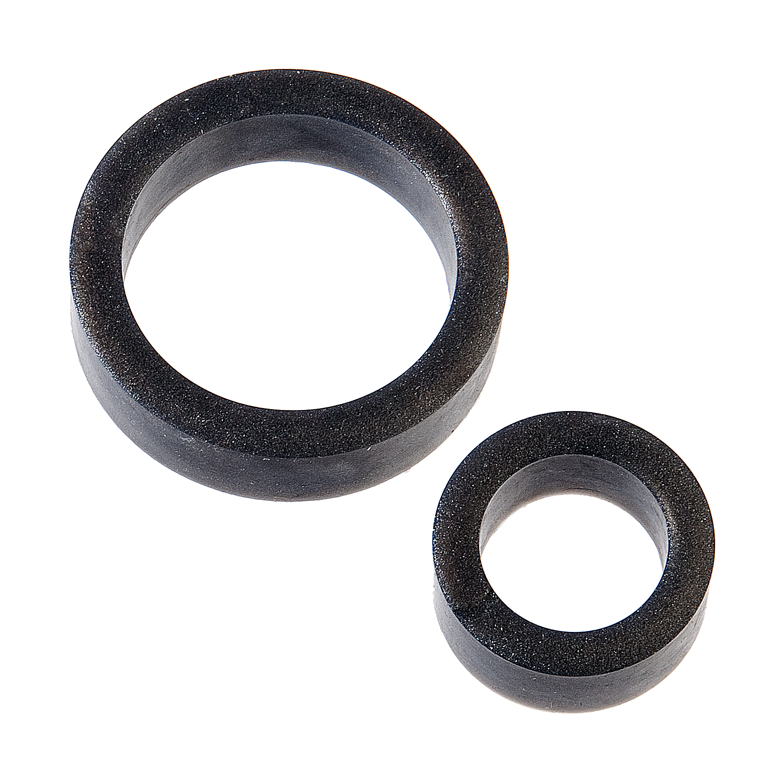 Platinum Premium Silicone - The C-Rings - Charcoal - Godfather Adult Sex and Pleasure Toys