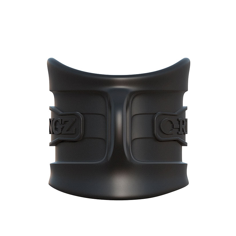 Fantasy C-Ringz Silicone Ball Stretcher Black - Godfather Adult Sex and Pleasure Toys