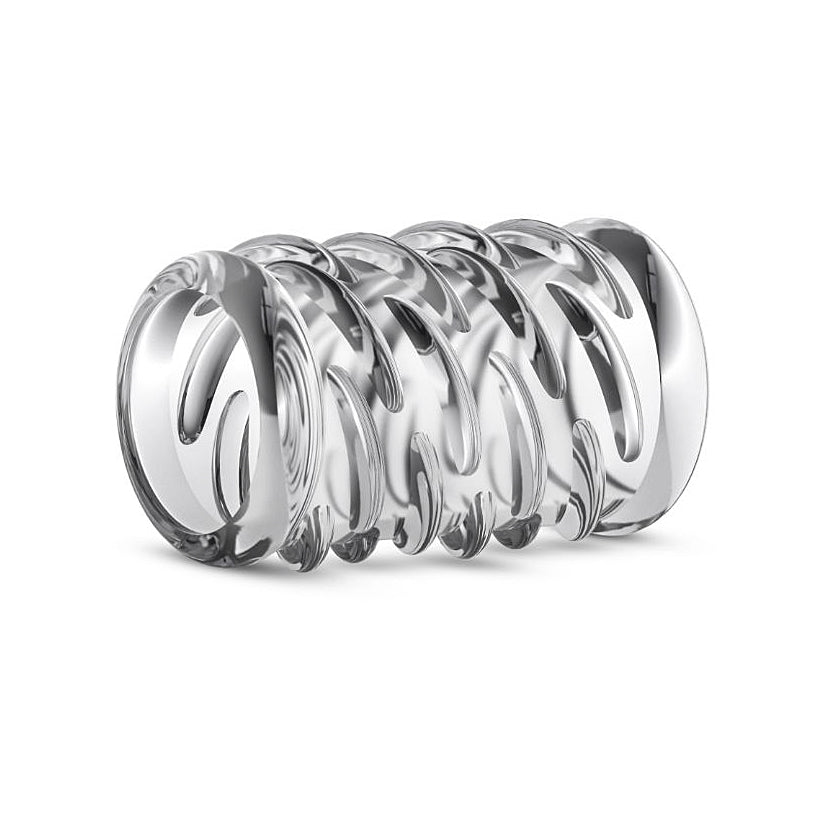 Stay Hard Cock Sleeve 06 - Clear - Godfather Adult Sex and Pleasure Toys