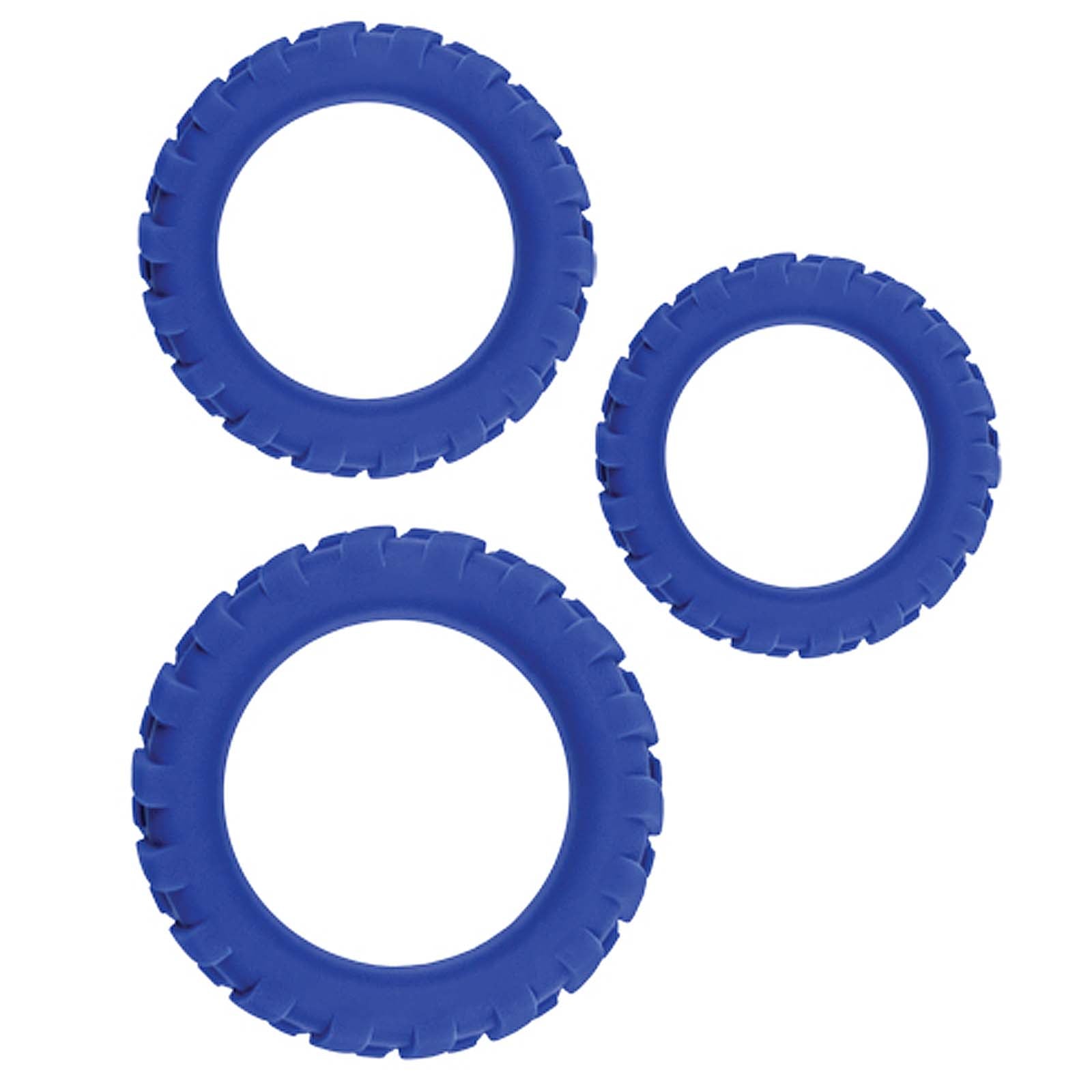 Renegade - Endurance Rings - Blue - Godfather Adult Sex and Pleasure Toys