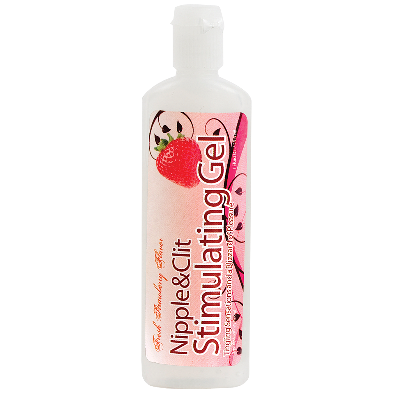 Nipple & Clit Stimulating Gel - Strawberry - Godfather Adult Sex and Pleasure Toys