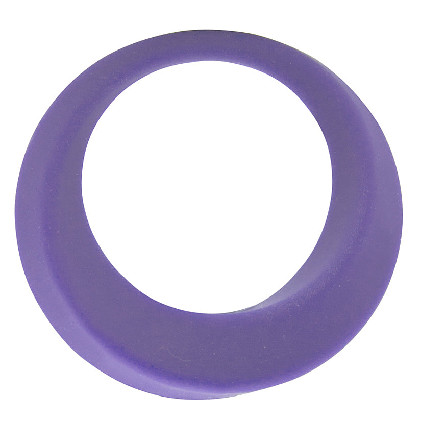 Penis Enhance Ornament Silicone Cock Ring 32mm - Violet - Godfather Adult Sex and Pleasure Toys