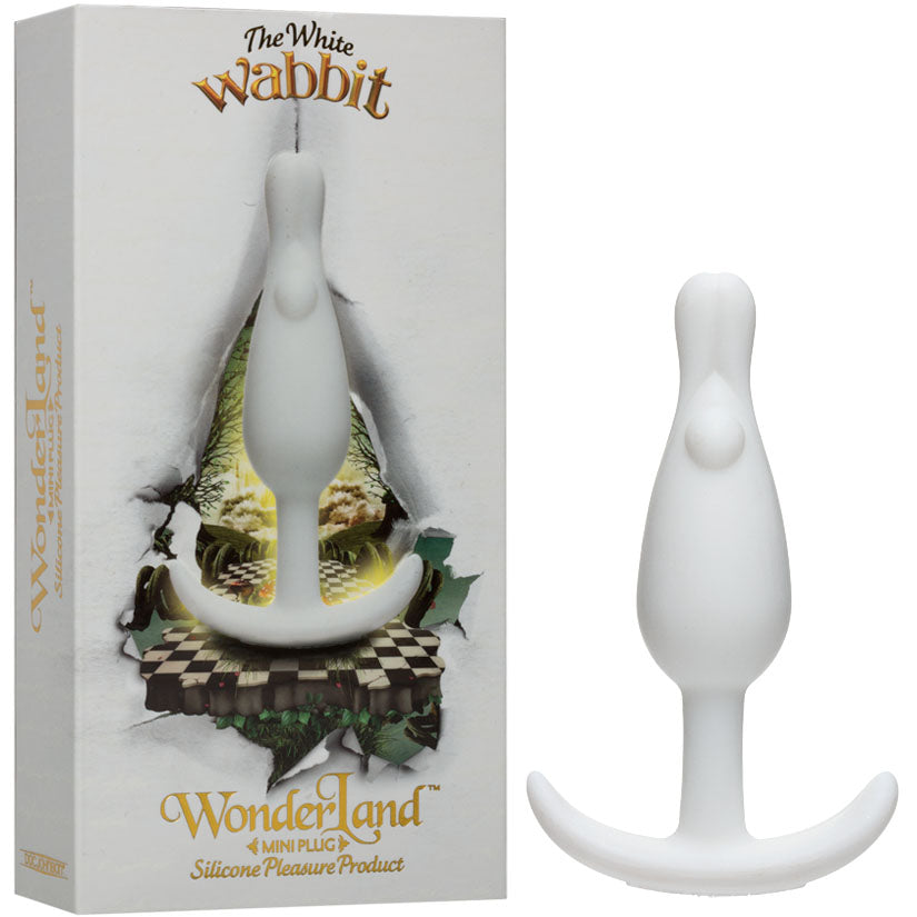 WonderLand - The White Wabbit Mini Plug - Godfather Adult Sex and Pleasure Toys