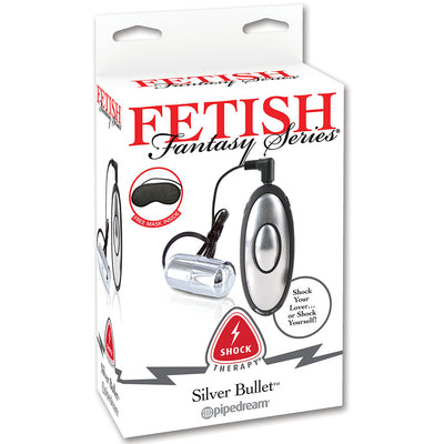 Fetish Fantasy Series Shock Therapy Silver Bullet - Godfather Adult Sex and Pleasure Toys