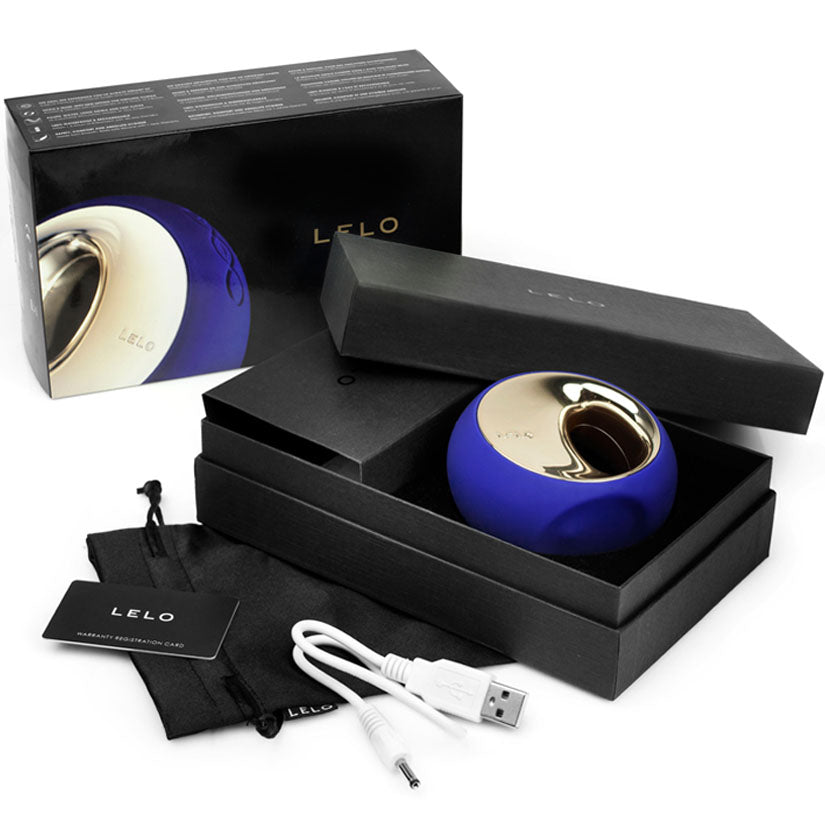 Lelo Ora 2 - Midnight Blue - Godfather Adult Sex and Pleasure Toys