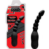 Aggress Vibrating Silicone Butt Plug - Black - Godfather Adult Sex and Pleasure Toys