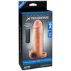 Fantasy X-tensions Vibrating Real Feel 2" Extension - Flesh - Godfather Adult Sex and Pleasure Toys