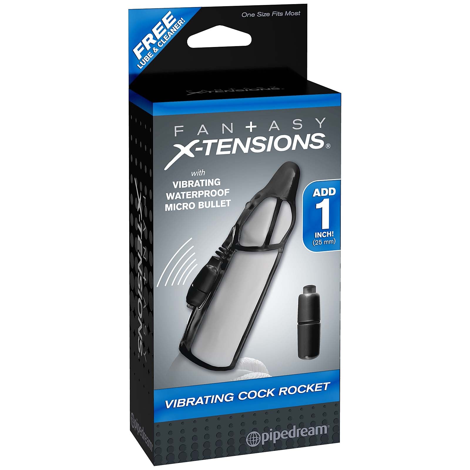 Fantasy X-tensions Vibrating Cock Rocket - Godfather Adult Sex and Pleasure Toys