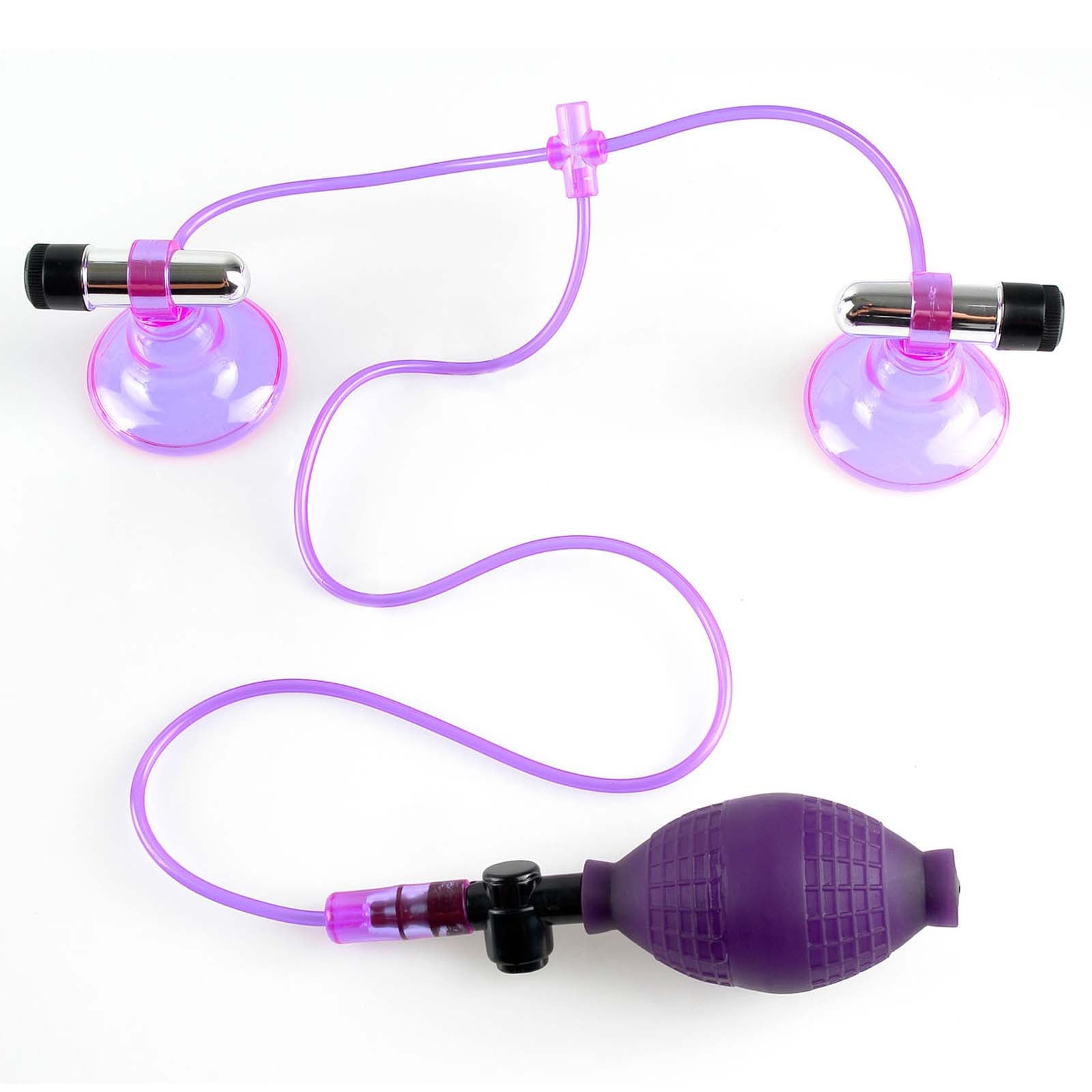 Fetish Fantasy Series Vibrating Nipple Pumps - Godfather Adult Sex and Pleasure Toys