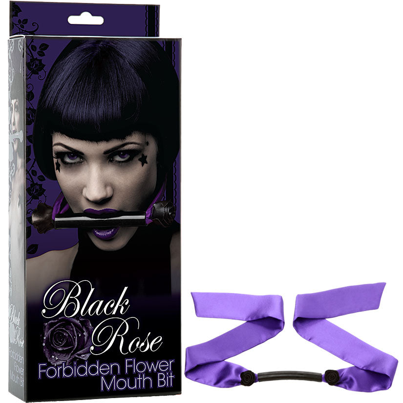 Black Rose - Forbidden Flower Mouth Bit
