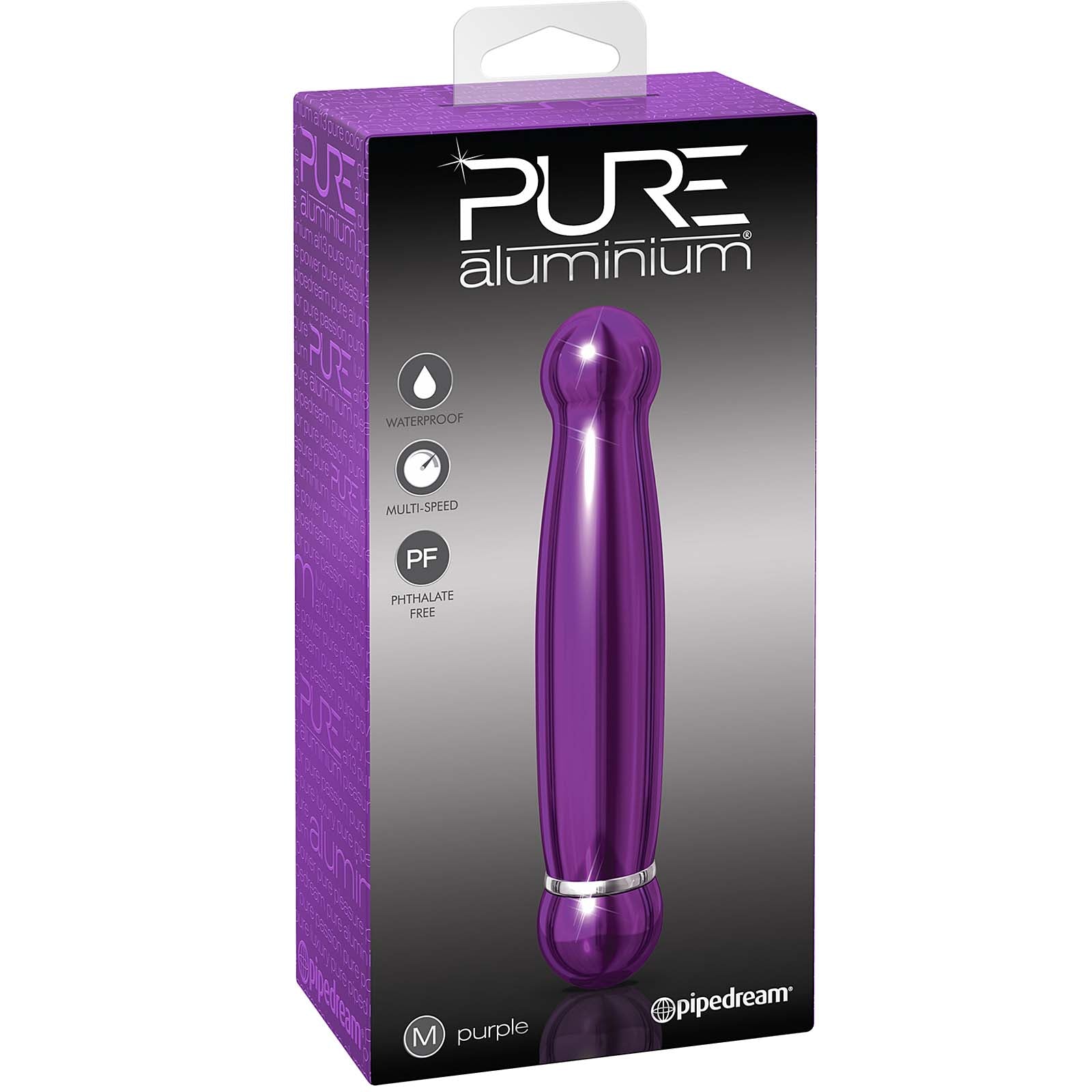 Pure Aluminium Medium-Purple - Godfather Adult Sex and Pleasure Toys
