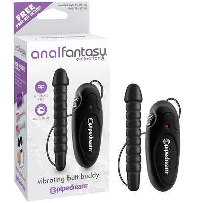 Anal Fantasy Collection Vibrating Butt Buddy - Godfather Adult Sex and Pleasure Toys