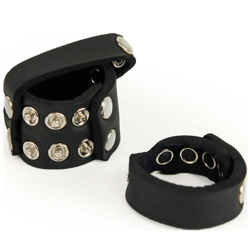 Kinky Cock Ring & Ball Harness - Neoprene - Godfather Adult Sex and Pleasure Toys