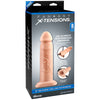 Fantasy X-tensions 8" Silicone Hollow Extension - Godfather Adult Sex and Pleasure Toys