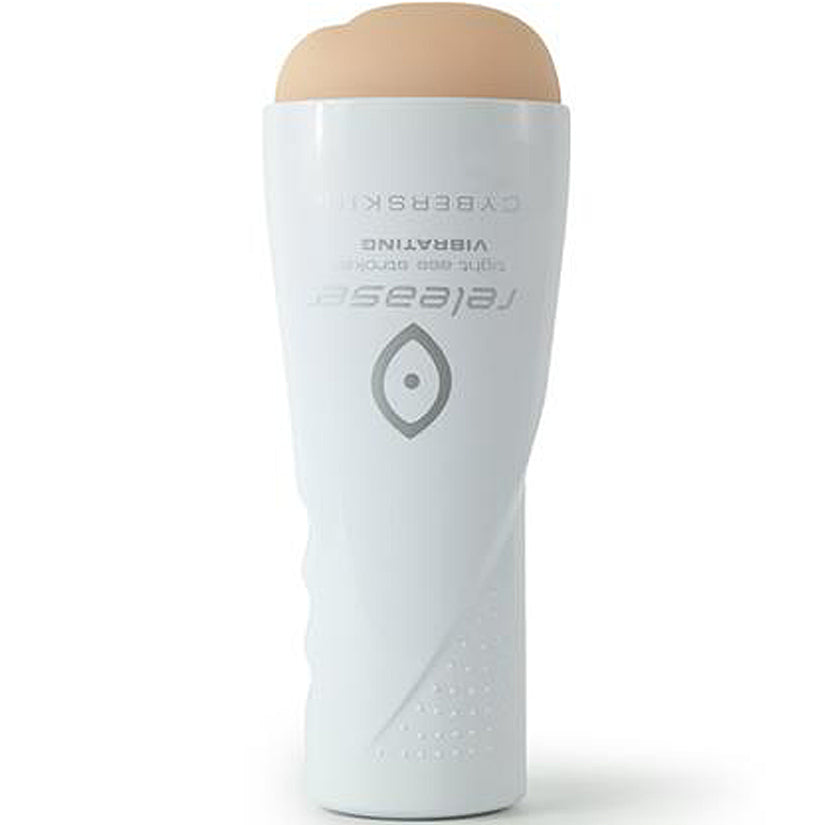 CyberSkin Vibrating Tight Ass Stroker Flesh - Godfather Adult Sex and Pleasure Toys