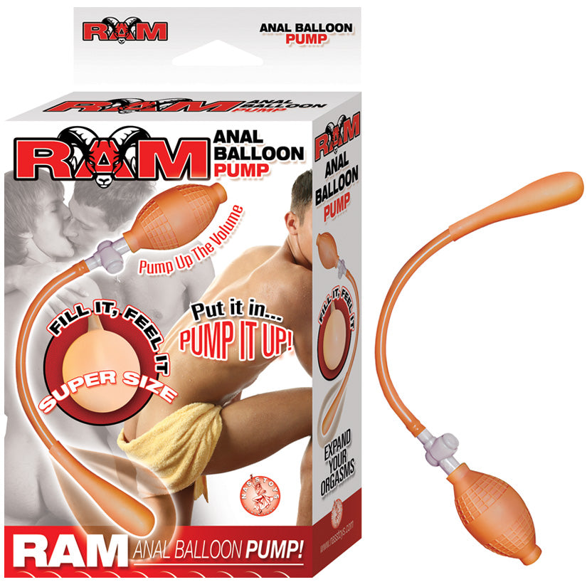 Ram Anal Balloon Pump-Flesh
