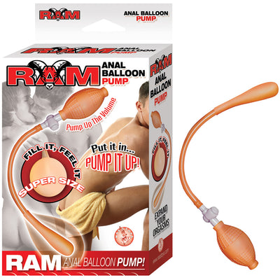 Ram Anal Balloon Pump-Flesh - Godfather Adult Sex and Pleasure Toys