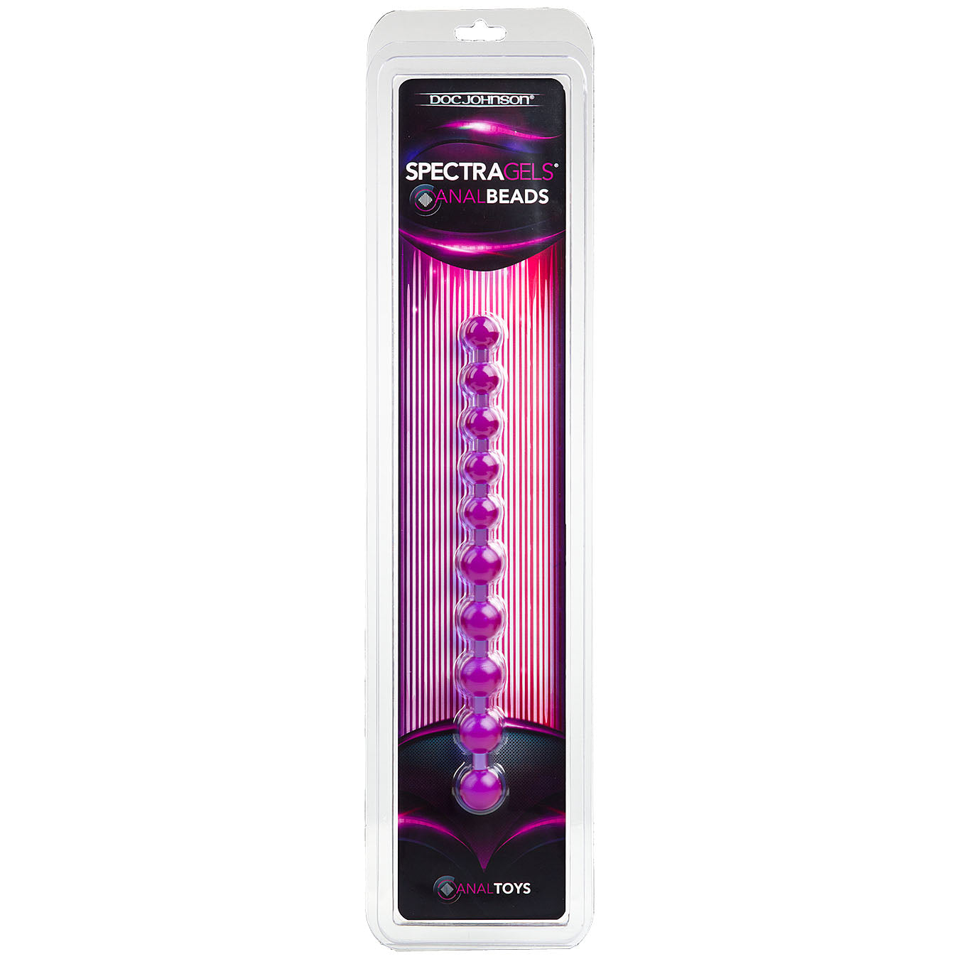 SpectraGels - Purple Anal Beads - Godfather Adult Sex and Pleasure Toys