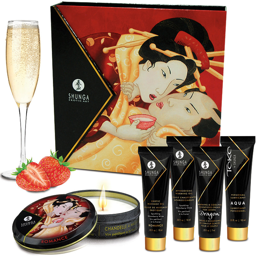 Shunga Geisha's Secrets Collection-Strawberry - Godfather Adult Sex and Pleasure Toys