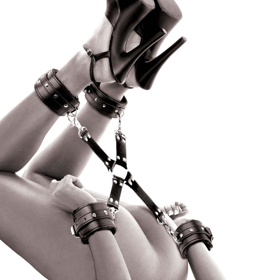 Fetish Fantasy Limited Edition Cumfy Hogtie - Godfather Adult Sex and Pleasure Toys