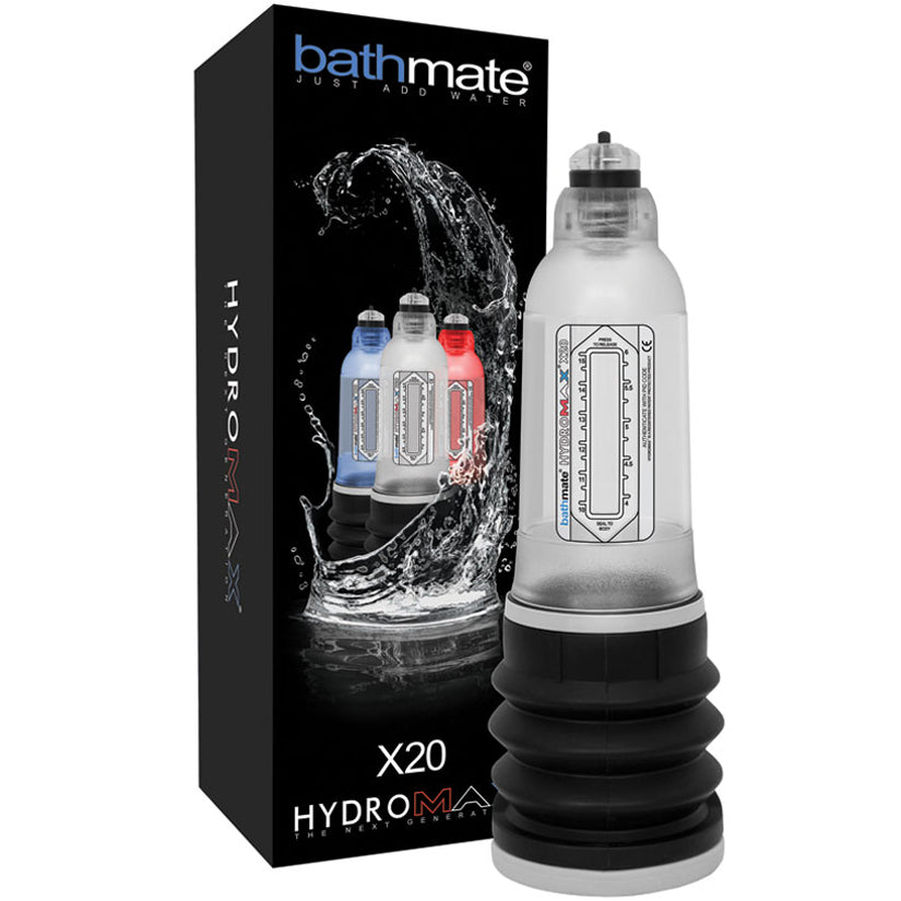 Hydromax X20 - Crystal Clear - Godfather Adult Sex and Pleasure Toys