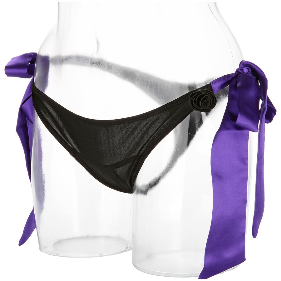 Black Rose - Secret Garden Vibrating Panty - Godfather Adult Sex and Pleasure Toys