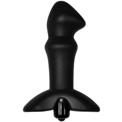 Anal Indulgence Collection - Silicone Prostate Stud - Black - Godfather Adult Sex and Pleasure Toys