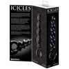 Icicles No.39-  Black 9" - Godfather Adult Sex and Pleasure Toys
