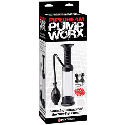 Pump Worx Vibrating Waterproof Wall Banger Pump - Godfather Adult Sex and Pleasure Toys