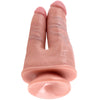 King Cock Double Penetrator - Flesh - Godfather Adult Sex and Pleasure Toys
