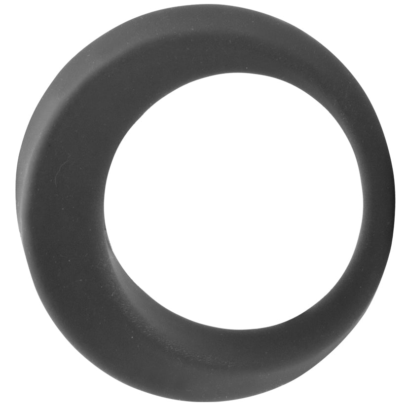 Penis Enhance Ornament Silicone Cock Ring 32mm - Grey - Godfather Adult Sex and Pleasure Toys