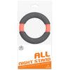 All Night Stand Silicone Penis Ring 42mm-Orange/Gray - Godfather Adult Sex and Pleasure Toys