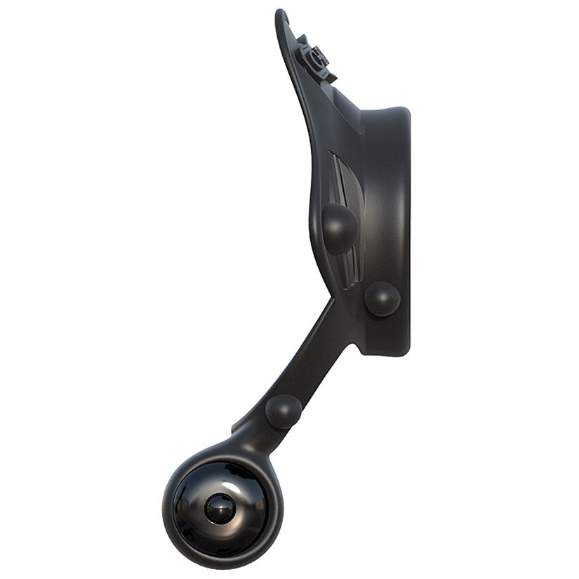 Fantasy C-Ringz Rock Hard Vibrating Ring - Black - Godfather Adult Sex and Pleasure Toys