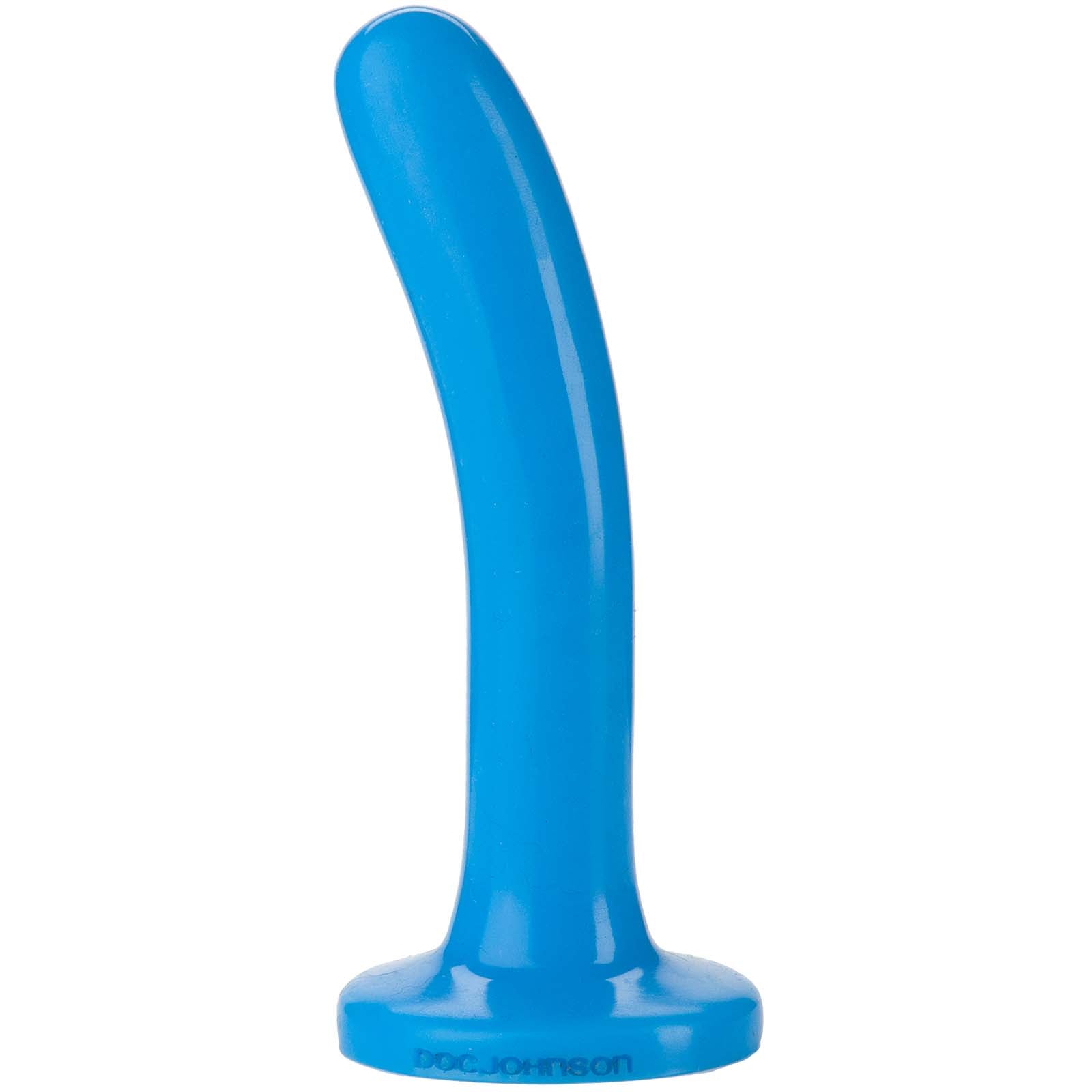 Platinum Premium Silicone - The Slim - Blue - Godfather Adult Sex and Pleasure Toys