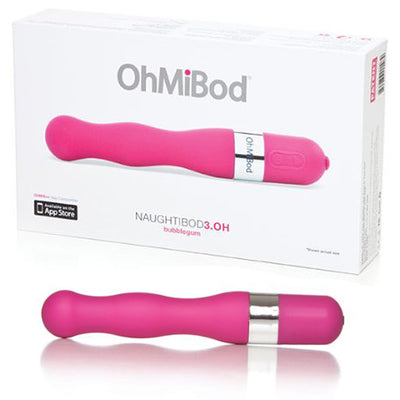 OhMiBod-Naughtibod 3.OH Music Vibrator - Pink - Godfather Adult Sex and Pleasure Toys