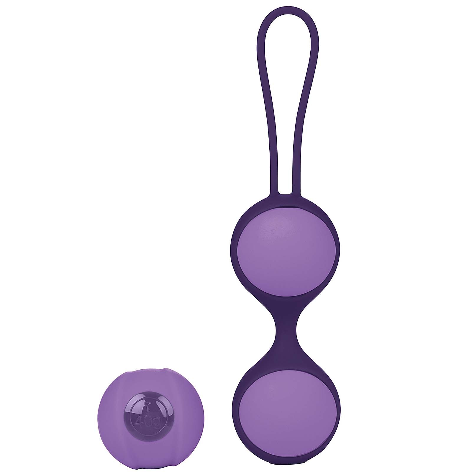 Key By Jopen Stella II Kegel Ball Set-Lavender - Godfather Adult Sex and Pleasure Toys