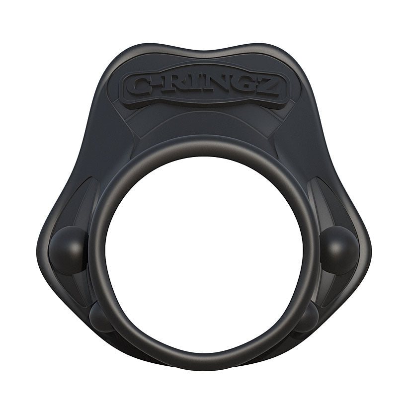 Fantasy C-Ringz Rock Hard Ring Black - Godfather Adult Sex and Pleasure Toys