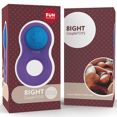 Fun Factory 8IGHT - Violet Turquoise - Godfather Adult Sex and Pleasure Toys