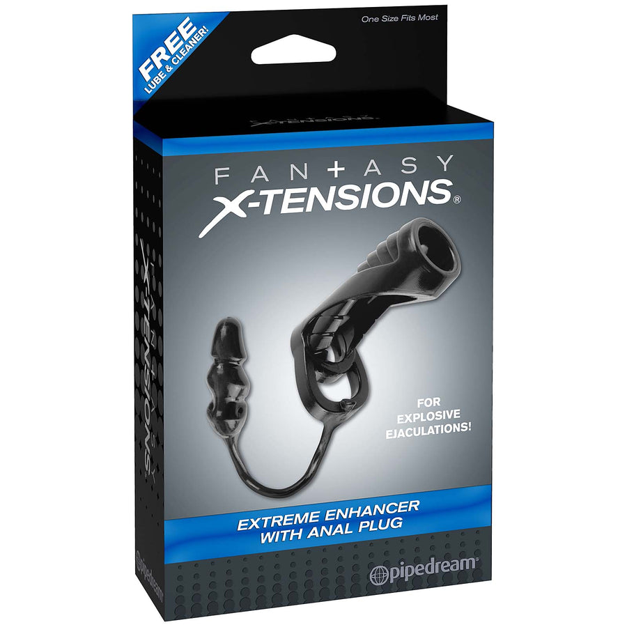 Fantasy X-tensions Extreme Enhancer with Anal Plug - Godfather Adult Sex and Pleasure Toys
