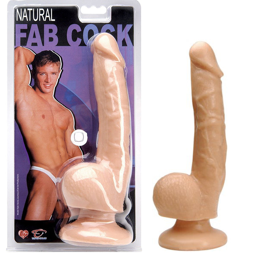 Fab Cock 7.5"-Flesh