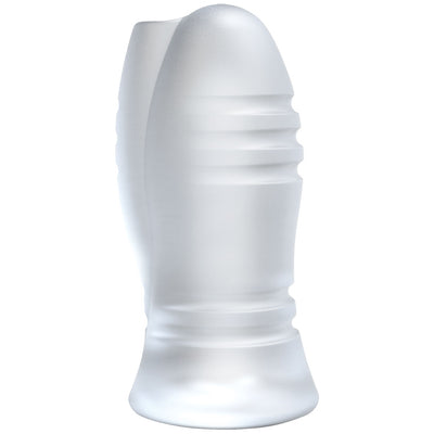Optimale Vibrating Stroker - Massage Beads - Frost - Godfather Adult Sex and Pleasure Toys