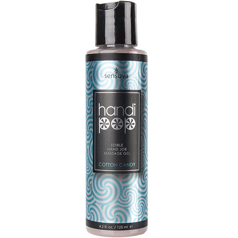HandiPop Handjob Massage Gel - Cotton Candy 4.2oz - Godfather Adult Sex and Pleasure Toys