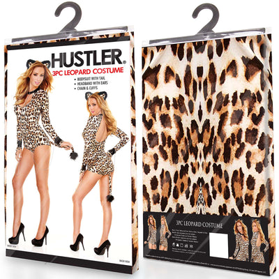 Hustler 3Pc Leopard Costume - Godfather Adult Sex and Pleasure Toys