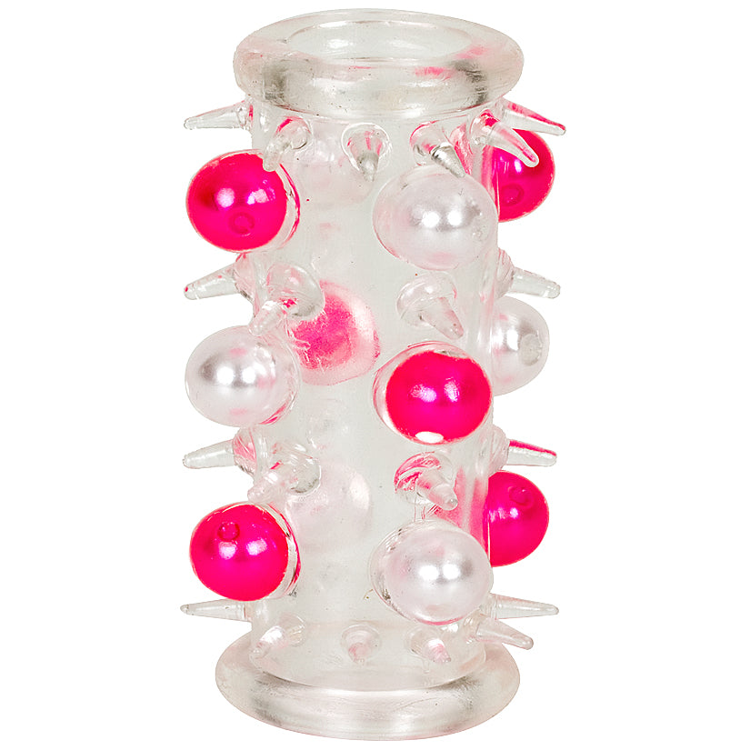 Beaded Penis Sleeve - 3" - Godfather Adult Sex and Pleasure Toys