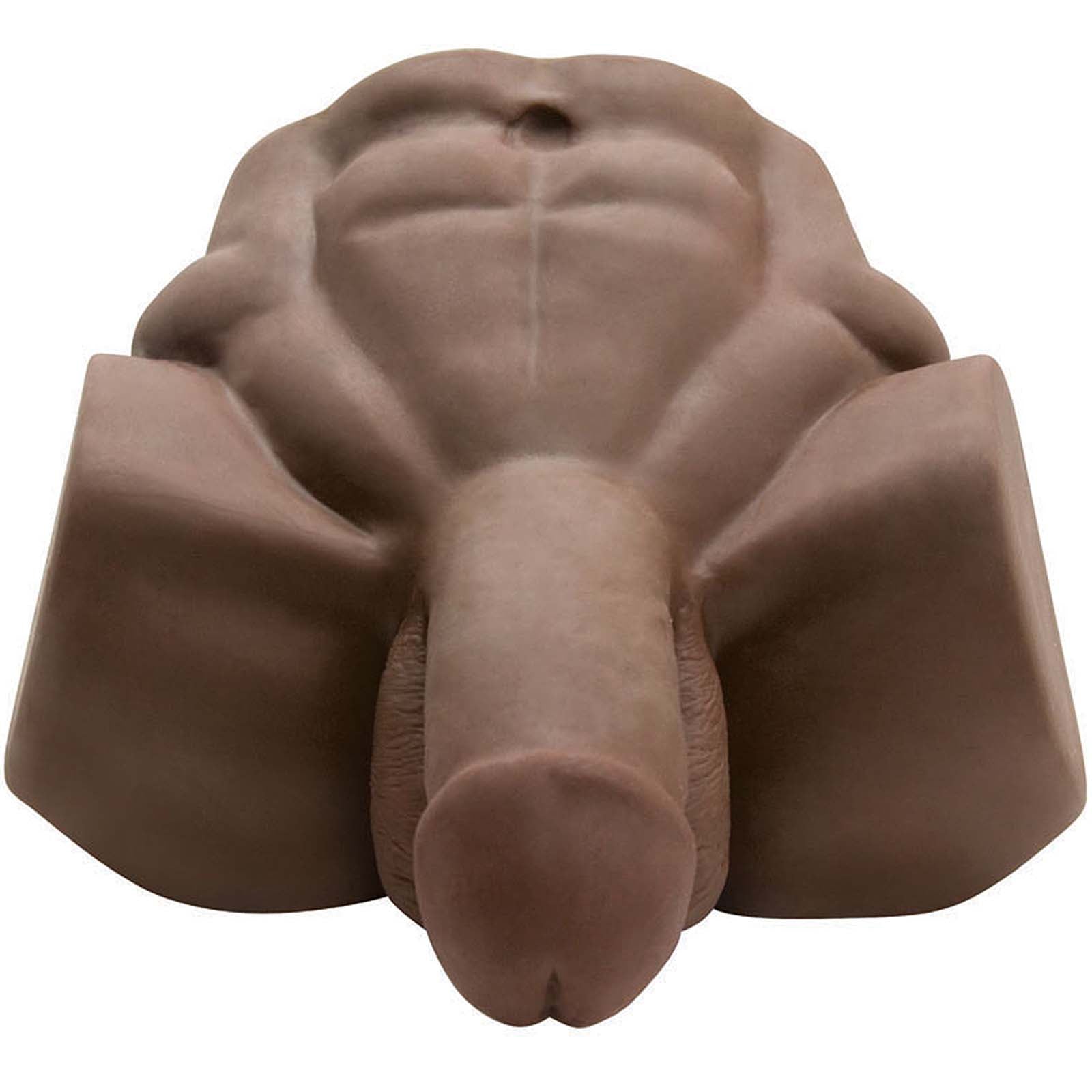 CyberSkin Intimates Virtual Heartthrob Dark - Godfather Adult Sex and Pleasure Toys