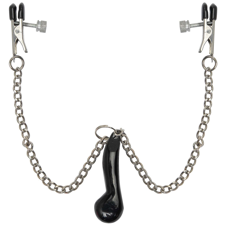 Fetish Fantasy Heavyweight Nipple Clamps - Godfather Adult Sex and Pleasure Toys