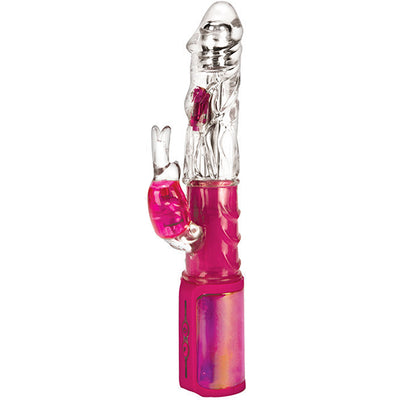 Rabbit Vibe Clear Insight-Perception Pink - Godfather Adult Sex and Pleasure Toys
