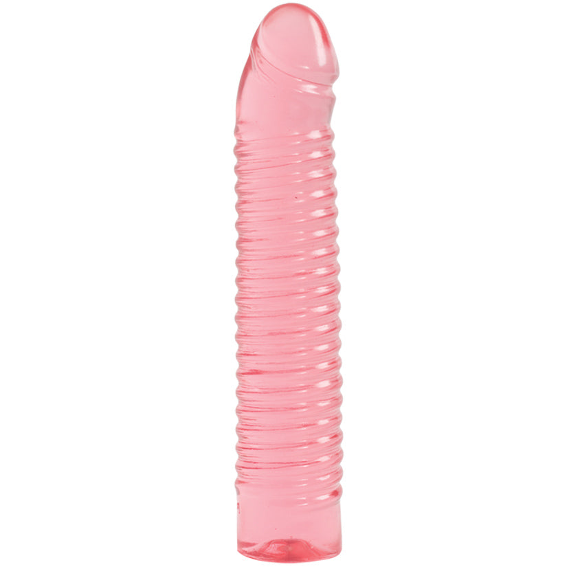 Vivid - Ribbed Jellie Cock - Sunrise - Godfather Adult Sex and Pleasure Toys