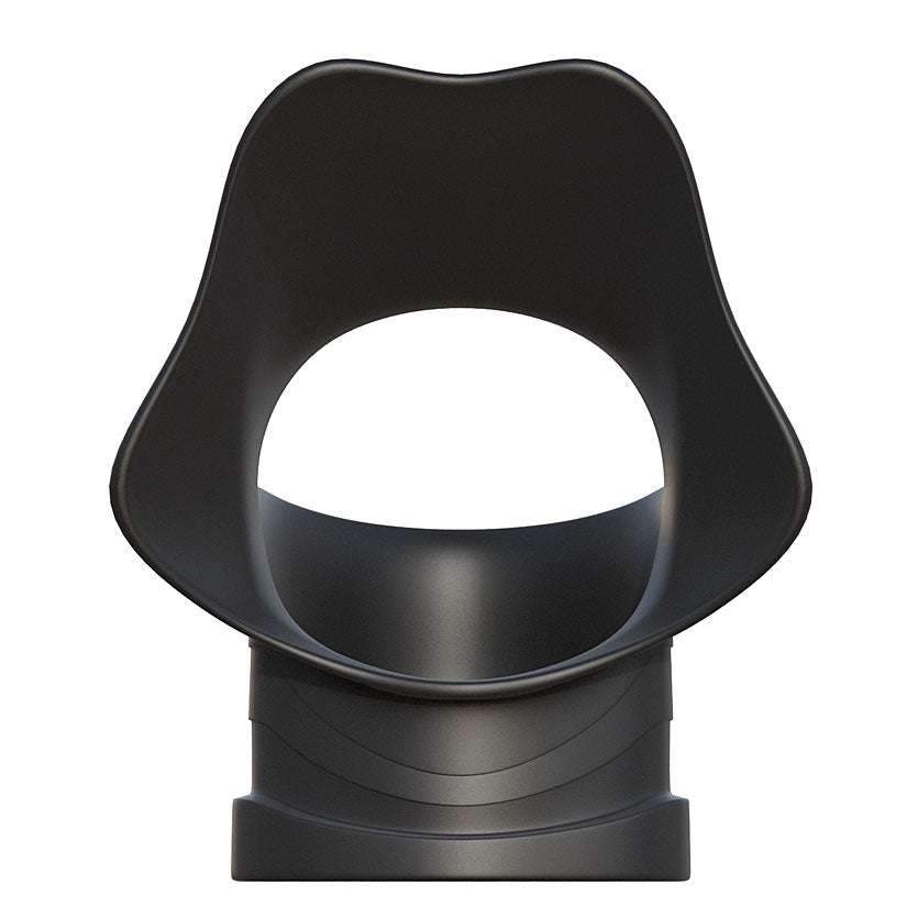 Fantasy C-Ringz Rock Hard Ring & Ball-Stretcher - Black - Godfather Adult Sex and Pleasure Toys