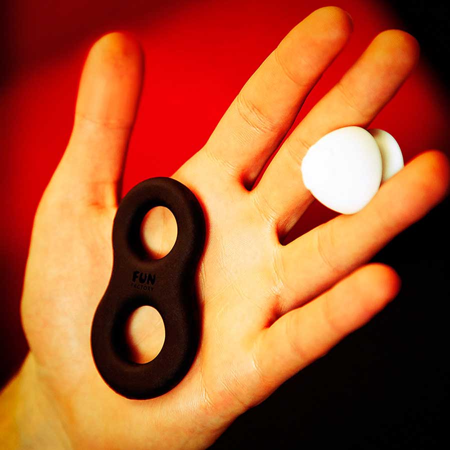 Fun Factory 8IGHT - White/Black - Godfather Adult Sex and Pleasure Toys